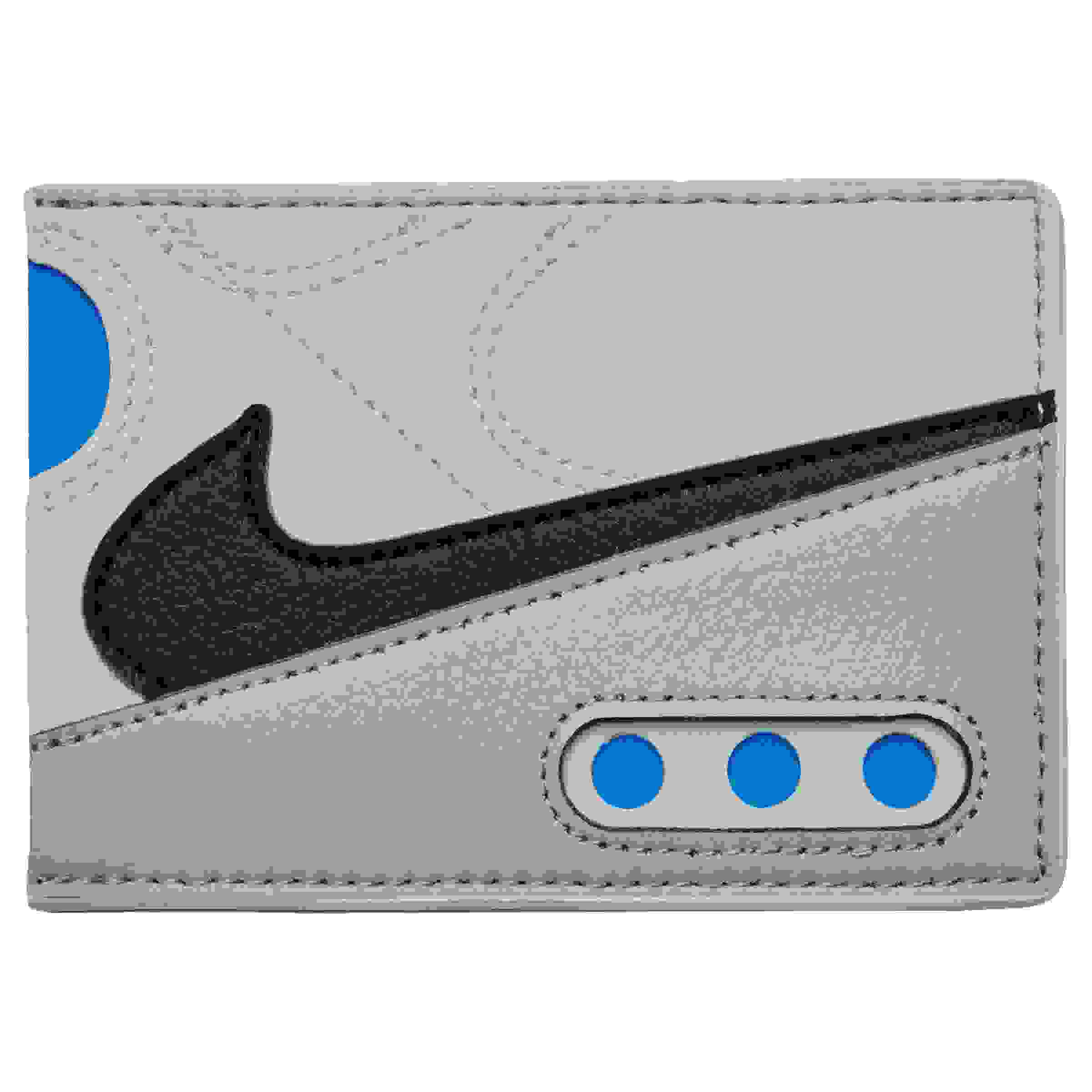 Nike Icon Air Max 90 Grey/Blue Wallet
